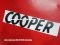 โลโก้ Cooper ดำล้วน สำหรับ Mini Cooper