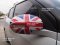 Suzuki Swift Eco สีขาว แต่งลายธงชาติอังกฤษแดงน้ำเงินออริจินัล