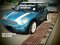 Mini R53สีฟ้า Wrap เส้นคู่หน้าหลังสีขาวเงา