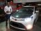 โคมไฟหน้าโปรเจคเตอร์พื้นดำตรงรุ่น Toyota Vios All New 2013