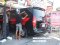 Hyundai H1สีดำ แต่งลายข้างสีแดงสด