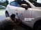 ลูกค้า Mazda2 Skyectiv 2015สีขาวแต่งลายข้าง moomins กับดียูช้อปค่ะ