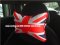 หมอนรองคอผ้าลายธงชาติอังกฤษออริจินัล แดงน้ำเงิน สำหรับรถทุกรุ่น