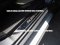 Black door sill cover, full stainless steel bottom, logo stamping for Mitsubishi Pajero All New