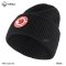 Fjällräven 1960 Logo Hat Black หมวกถักขนแกะ