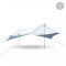 Naturehike ทาร์ป UPF50+ Hexagon tarp with 2 poles - grey blue