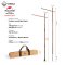 Naturehike เสาแขวนไฟ Outdoor wood light stand