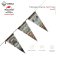Naturehike ธงประดับเต็นท์ สามเหลี่ยม (Flagstar) - Triangle Camp Felt Flag (3pcs/set)