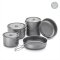 Naturehike หม้อ กระทะ แคมป์ปิ้ง Ultralight Titanium (ขายแยกชิ้น)