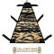 ช่องจัดเก็บอุปกรณ์แคมป์ทรงสามเหลี่ยม Indian Wall Hanger (1 ชิ้น)
