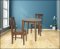 PENA 80 Round Table + WOODY Chair / 2