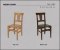 PENA 120 Table + PENA Bench Wood Seat + WOODY Chair / 2
