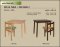 URO 80 Table + URO Stool Wood Seat / 1