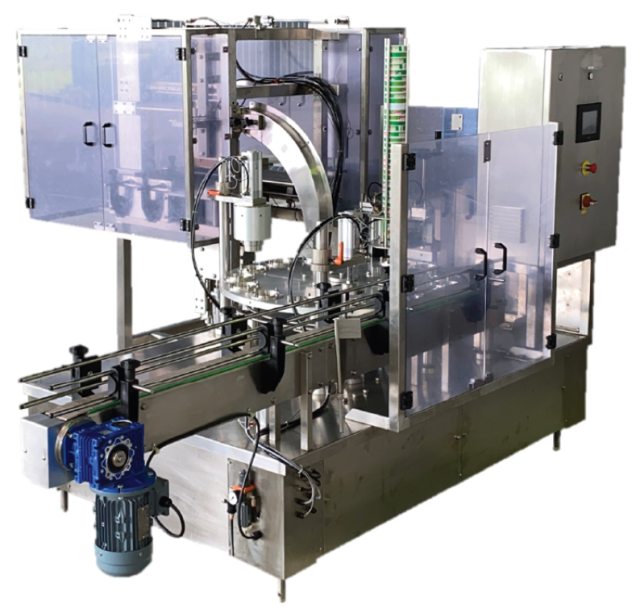 Solvent Container Machine Pouch Filling Into Containers Machine