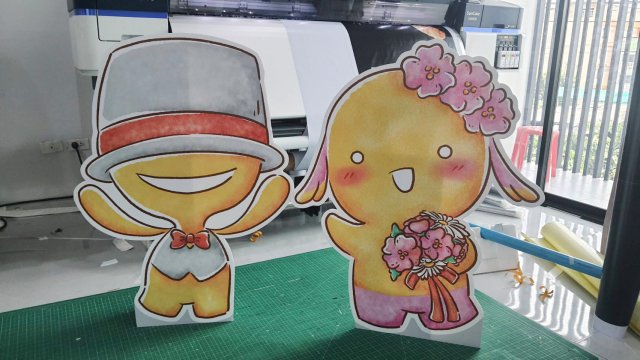 ตัวอย่างผลงานสแตนดี้