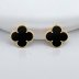 yellow gold, onyx
