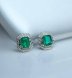emeralds, diamonds