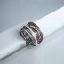 ruby, diamonds