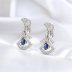pear-shaped sapphire