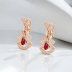 pear-shaped rubies