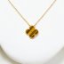 yellow gold, tiger eye
