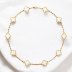 yellow gold, mother of pearl