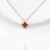 rose gold, carnelian