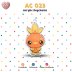 AC 023 Torch Acrylic Charm