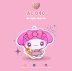 AC 040 Cutie Rabbit in a Skirt Acrylic charm