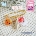 Ear 46 Santa & Deer Clear Mold 