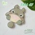 PAM 47 Cute Owl-raccoon Mold