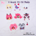 X Heart 111-118 Mold Set