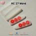 HC 27 Hair Clip Mold