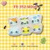 FE 352 Hamster Faces Mold