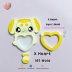 X Heart Mold