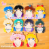 X Heart 58-67 Sailor Mold Set