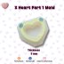 X Heart Part 1 Mold
