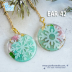 Ear 42 Snowflakes Clear Mold