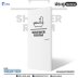 ประตูพิมพ์ลาย TOILET-027 ประตูพิมพ์ลาย TOILET-027